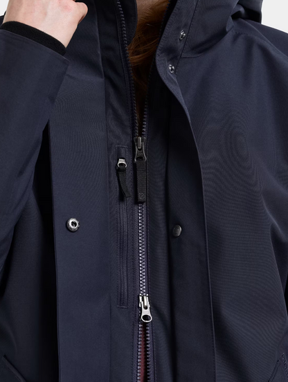 Didriksons Alana Parka Dark Night Blue