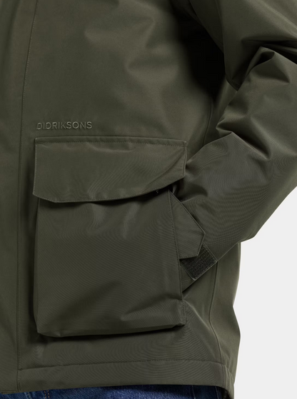 Didriksons Liam Waterproof Jacket Deep Green