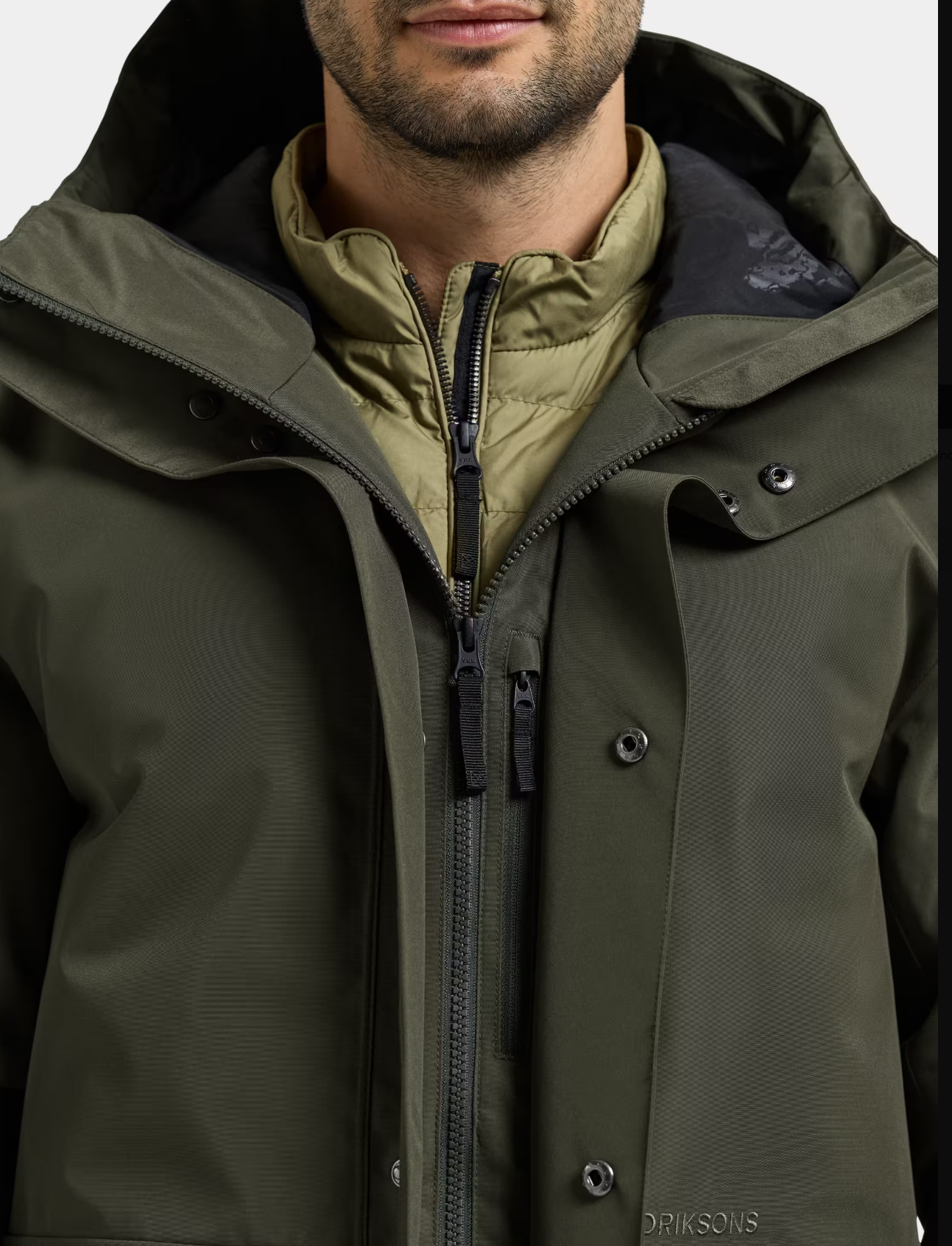 Didriksons Liam Waterproof Jacket Deep Green