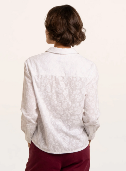 Brakeburn Flora Blouse White