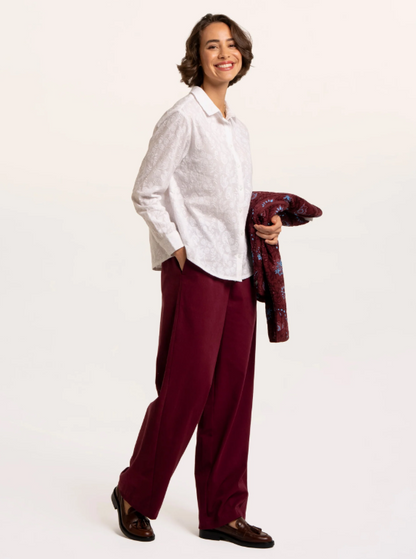 Brakeburn Flora Blouse White