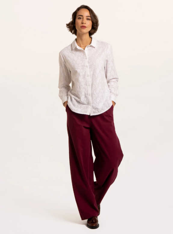Brakeburn Flora Blouse White