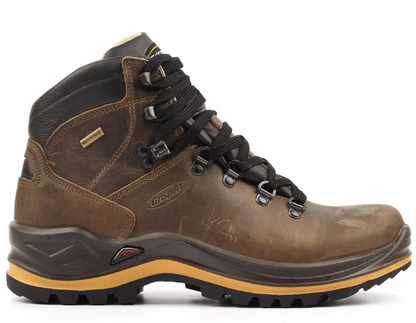 Grisport Aztec Wide Fit Walking Boots Crazy Horse Brown