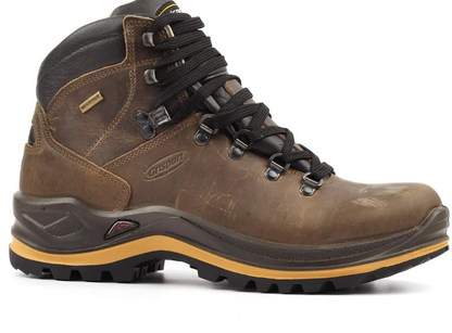 Grisport Aztec Wide Fit Walking Boots Crazy Horse Brown