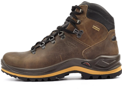 Grisport Aztec Wide Fit Walking Boots Crazy Horse Brown