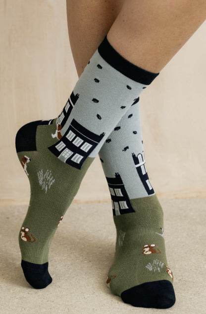 Lily & Me City Scene Bamboo Socks