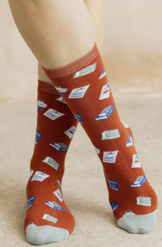 Lily & Me Literary Classics Bamboo Socks