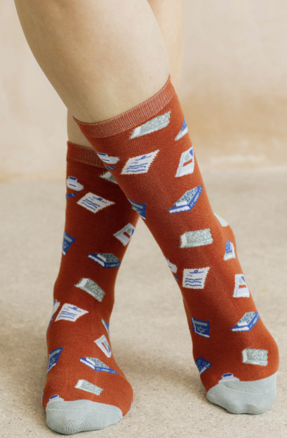 Lily & Me Literary Classics Bamboo Socks