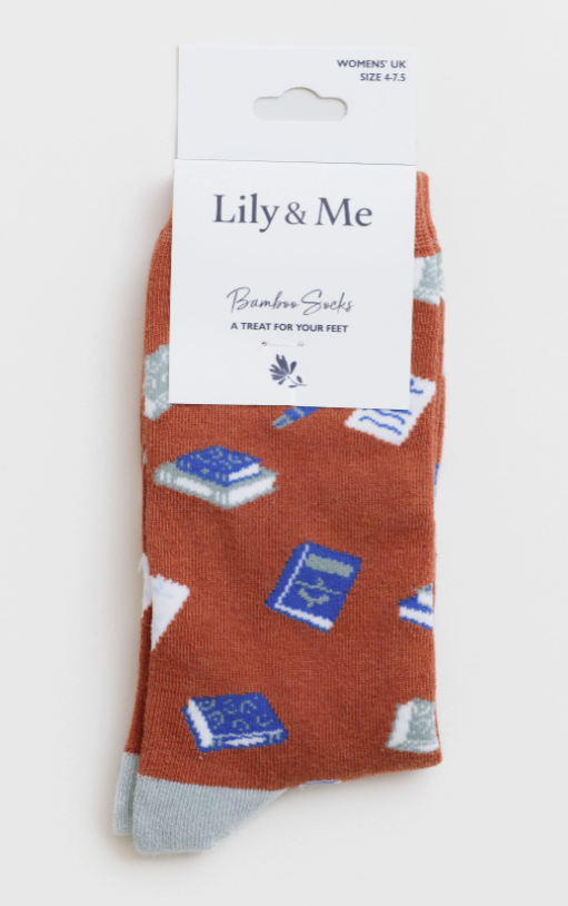 Lily & Me Literary Classics Bamboo Socks