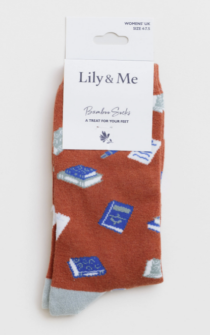 Lily & Me Literary Classics Bamboo Socks
