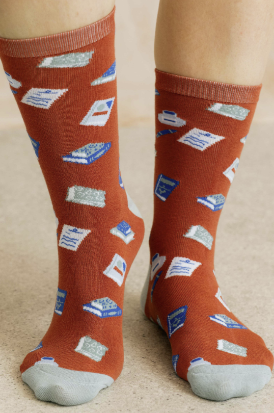 Lily & Me Literary Classics Bamboo Socks