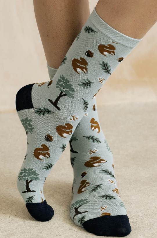 Lily & Me Woodland Friends Bamboo Socks