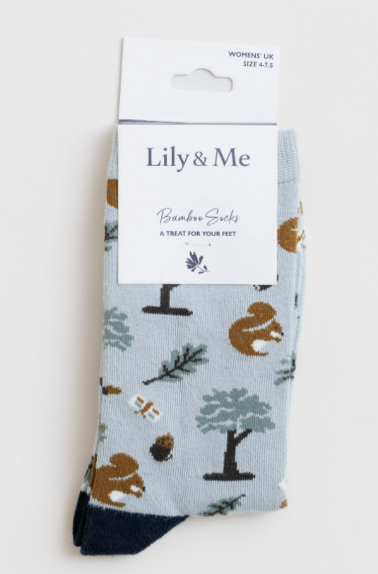 Lily & Me Woodland Friends Bamboo Socks
