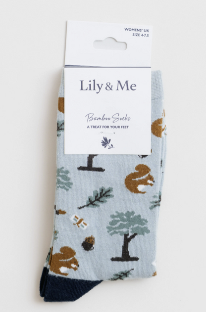 Lily & Me Woodland Friends Bamboo Socks