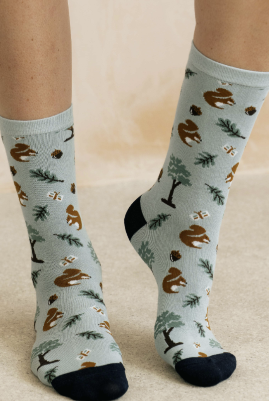 Lily & Me Woodland Friends Bamboo Socks