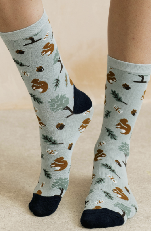 Lily & Me Woodland Friends Bamboo Socks