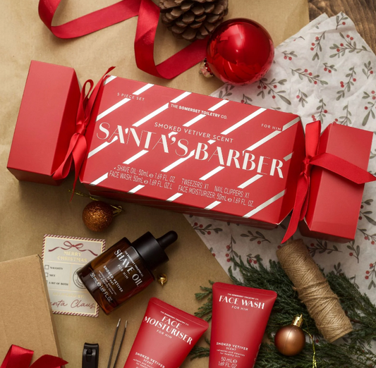 The Somerset Toiletry Co. Santas Barber Men's Christmas Cracker