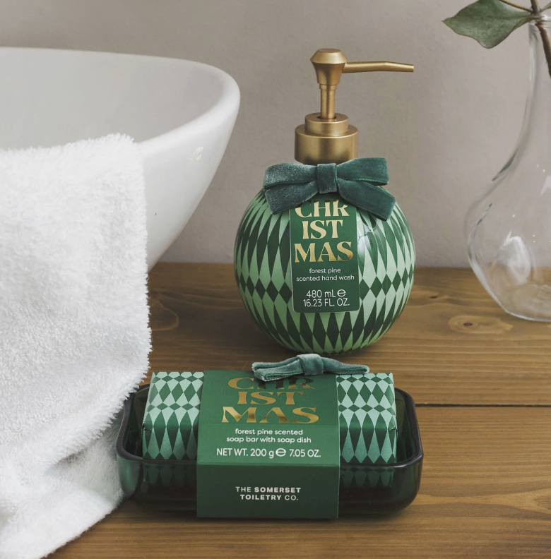 The Somerset Toiletry Co. Forest Pine Geo Bauble Hand Wash