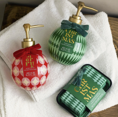 The Somerset Toiletry Co. Forest Pine Geo Bauble Hand Wash