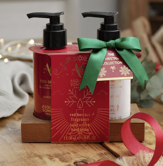 The Somerset Toiletry Co. Red Berries Hand Care Caddy