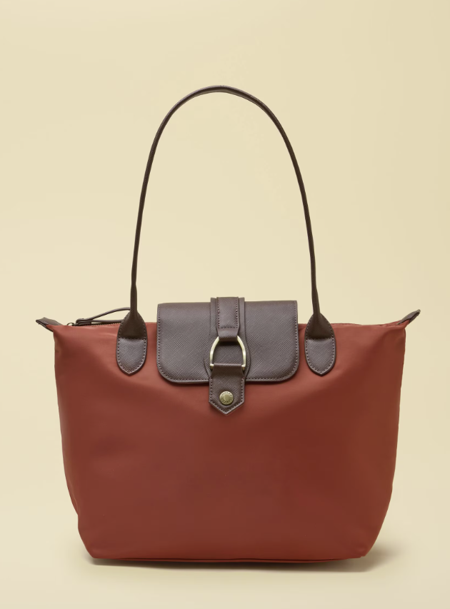 Joules Edie Shopper Bag Rust Orange