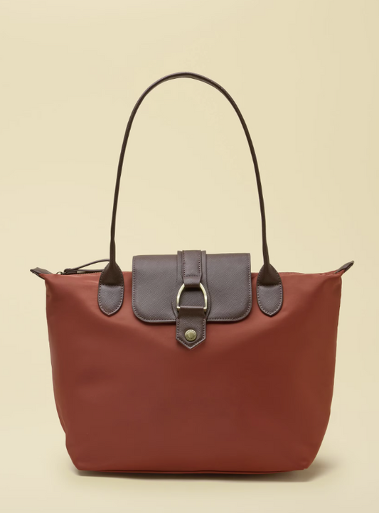 Joules Edie Shopper Bag Rust Orange