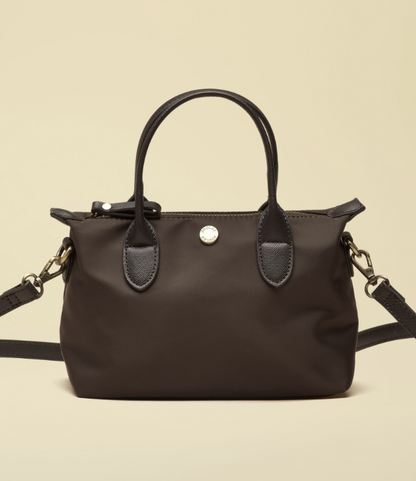 Joules Edie Mini Crossbody Handbag Chocolate Brown