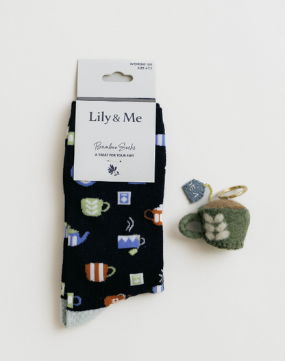 Lily & Me Perfect Cuppa Sock Gift Box