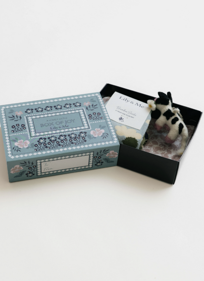 Lily & Me Country Scene Sock Gift Box