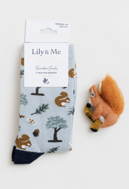 Lily & Me Woodland Friends Sock Gift Box