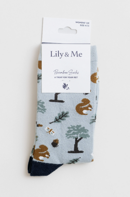 Lily & Me Woodland Friends Sock Gift Box