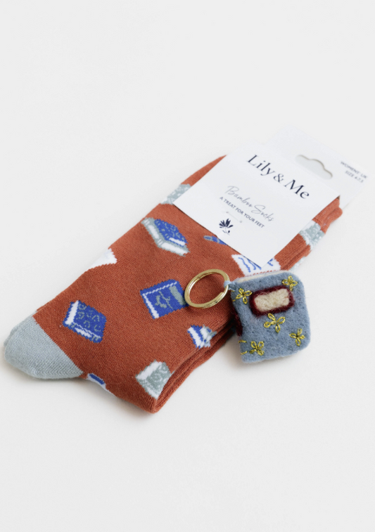 Lily & Me Literary Sock Gift Box