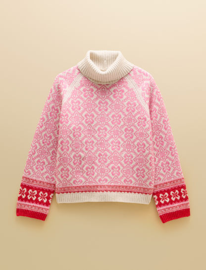 Joules Addision Jumper Pink