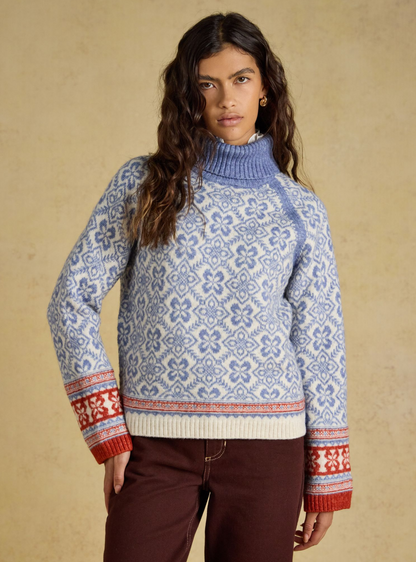 Joules Addision Jumper Blue