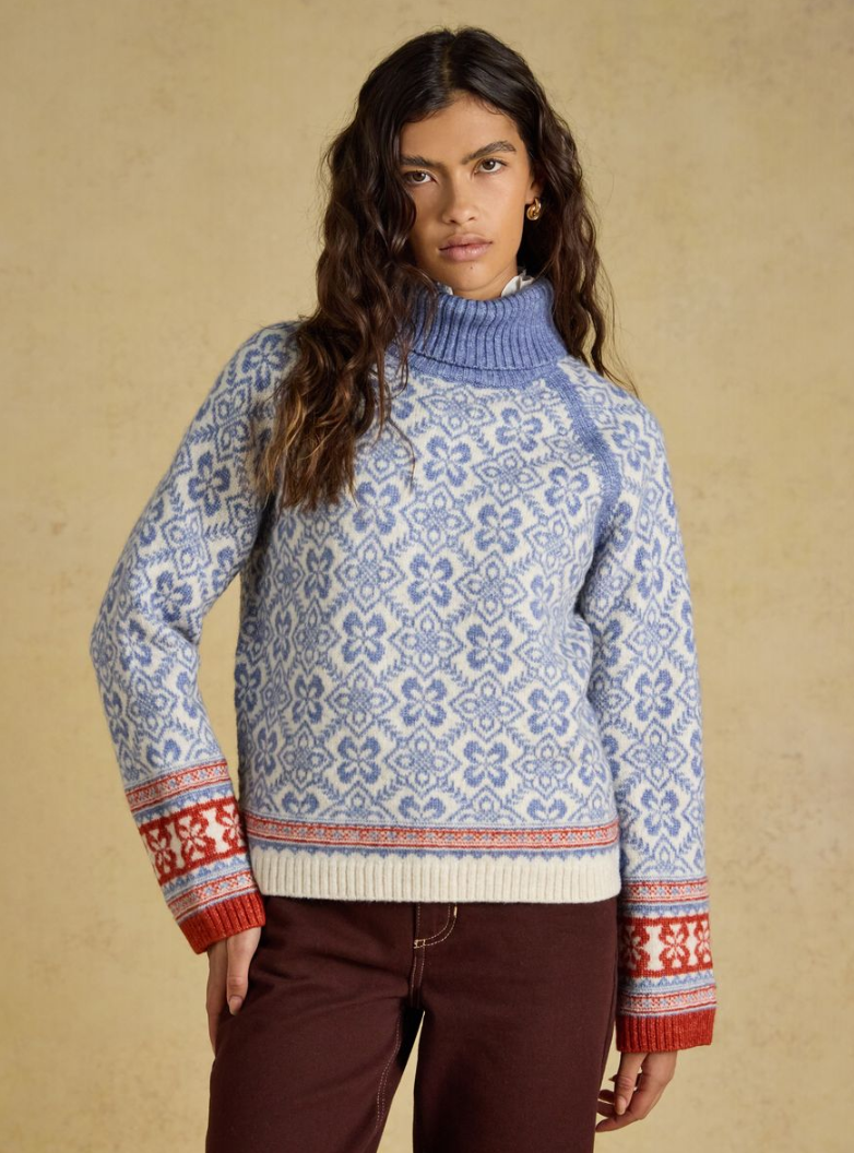 Joules Addision Jumper Blue