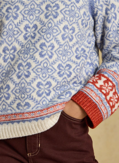 Joules Addision Jumper Blue