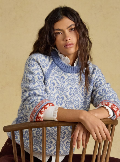 Joules Addision Jumper Blue