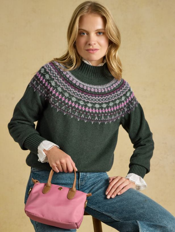 Joules Alba Jumper Green