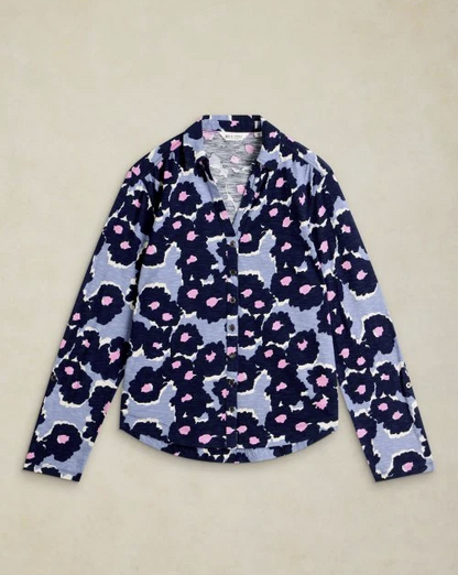 White Stuff Annie Jersey Shirt Blue