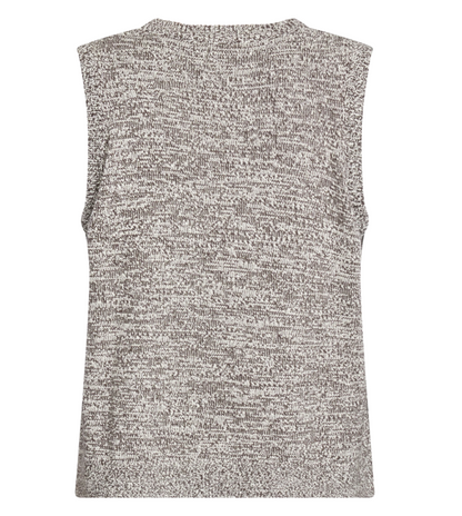 RedGreen Katalina Tank Top Dark Brown Melange