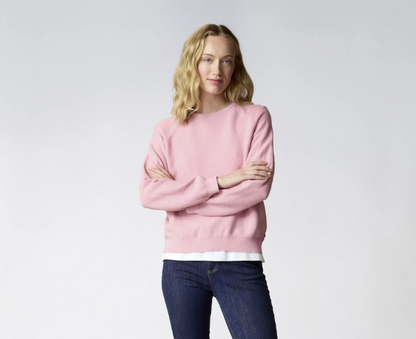 RedGreen Kisser Sweater Pink Melange