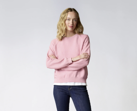 RedGreen Kisser Sweater Pink Melange