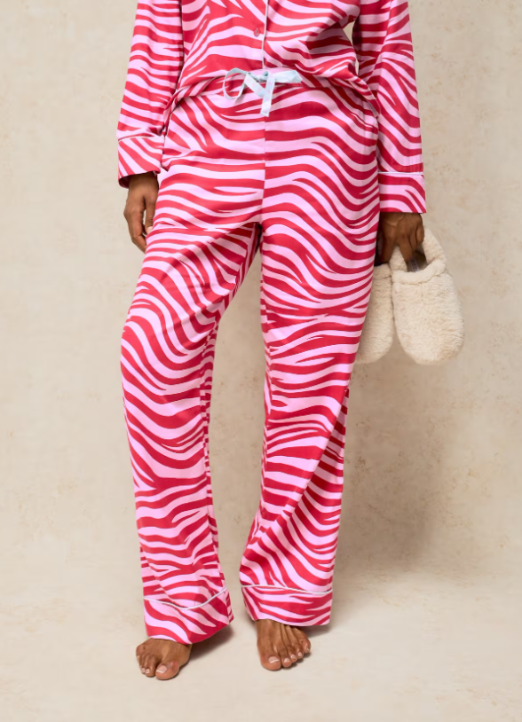 White Stuff Nina Pyjamas Pink Print