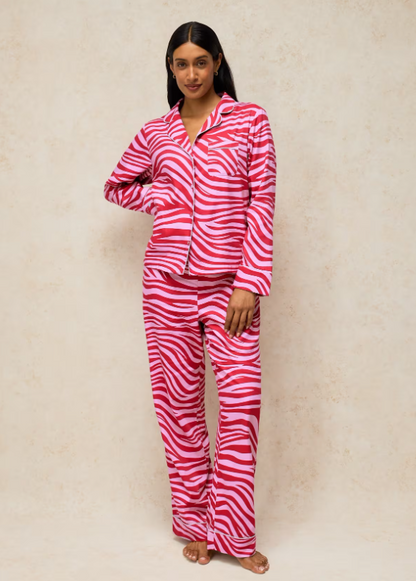 White Stuff Nina Pyjamas Pink Print