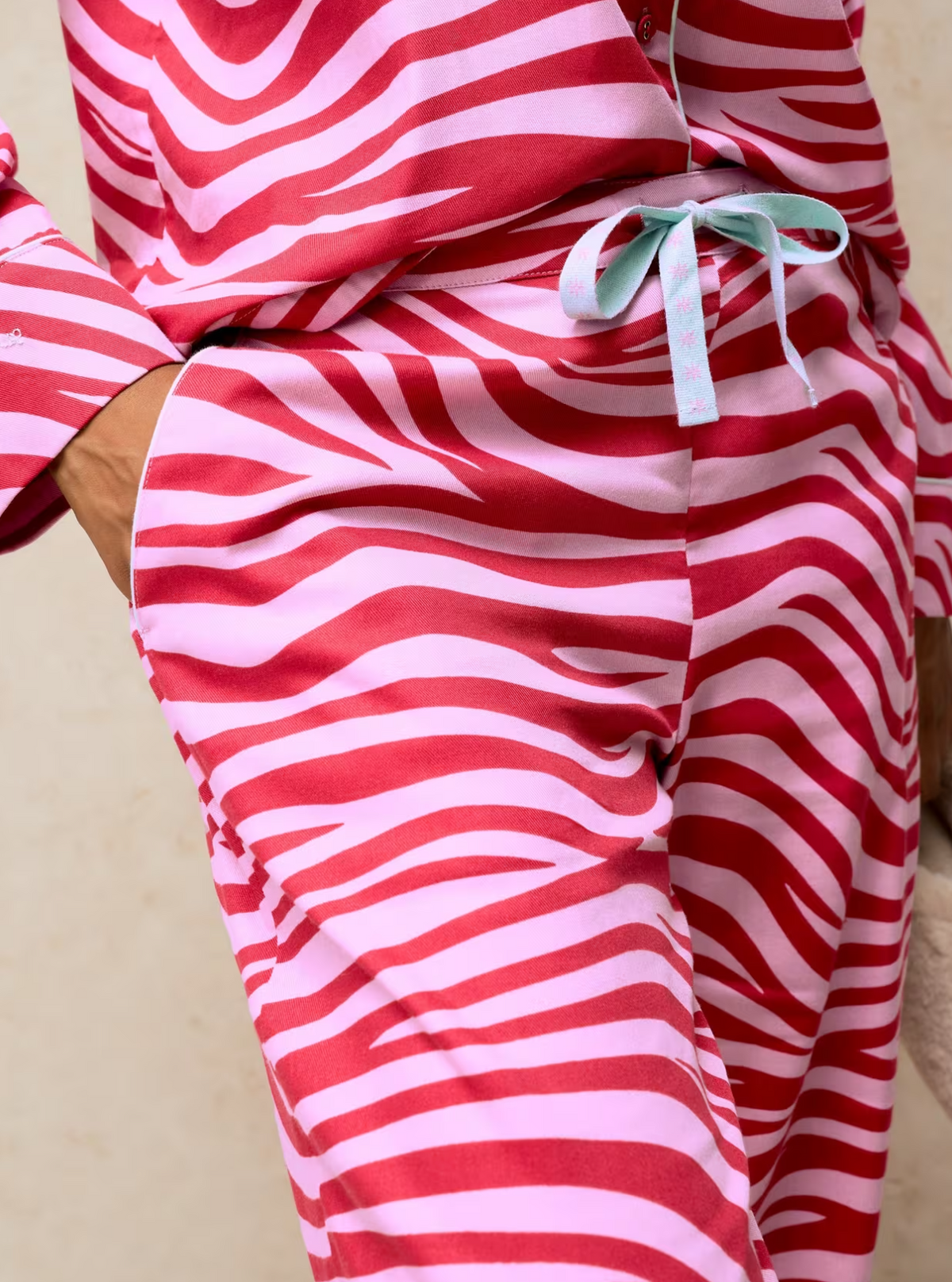 White Stuff Nina Pyjamas Pink Print