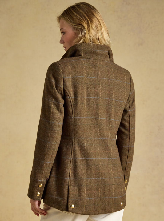 Joules Classic Fieldcoat Tweed Green