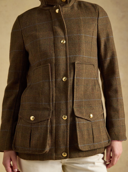 Joules Classic Fieldcoat Tweed Green