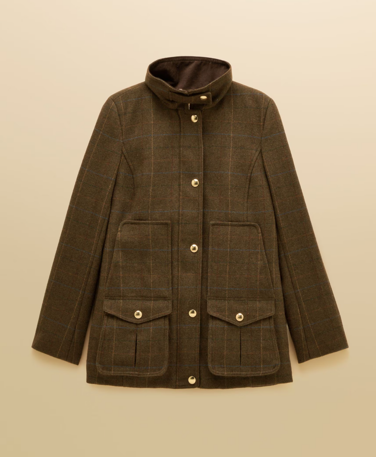 Joules Classic Fieldcoat Tweed Green