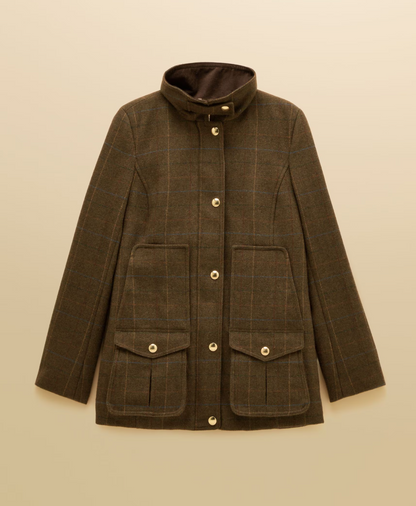 Joules Classic Fieldcoat Tweed Green