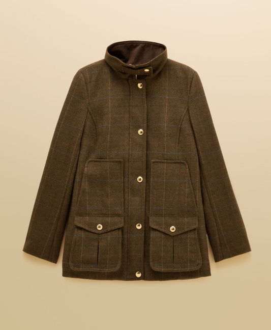 Joules Classic Fieldcoat Tweed Green
